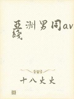 亚洲男同av在线