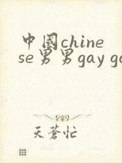中国chinese男男gay gay激情av