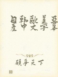 日韩欧美亚洲国产中文字幕网
