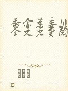 乔念叶妄川正版全文免费阅读最新笔趣阁封面