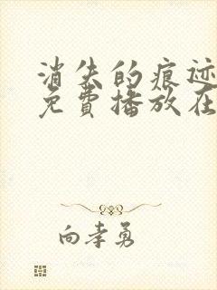 消失的痕迹全集免费播放在线观看