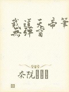 武道天帝笔趣阁无弹窗