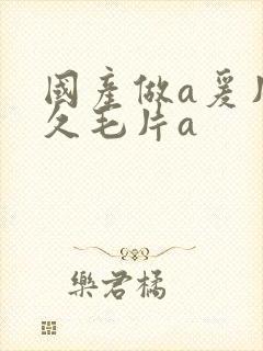 国产做a爰片久久毛片a