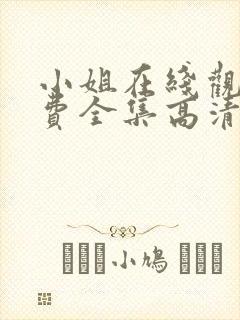 小姐在线观看免费全集高清完整版电影