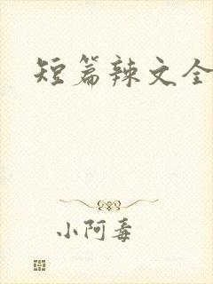 短篇辣文全集