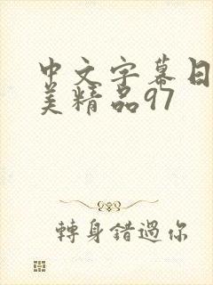 中文字幕日韩欧美精品97