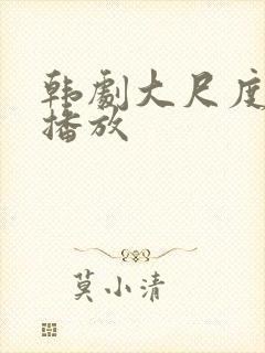 韩剧大尺度在线播放