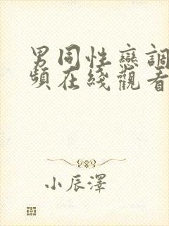 男同性恋调教视频在线观看