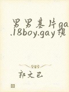 男男基片gay.18boy.gay视频
