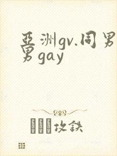 亚洲gv.同男男gay