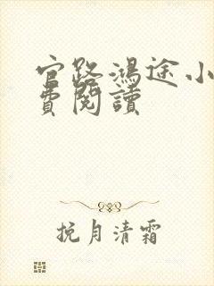 官路鸿途小说免费阅读