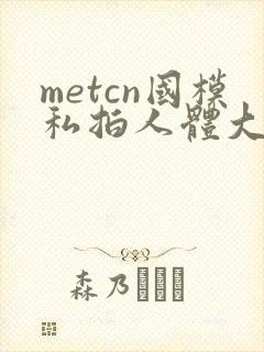 metcn国模私拍人体大尺度