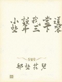 小说我当道士那些年三下装电子书