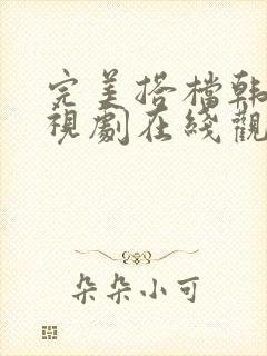 完美搭档韩剧电视剧在线观看全集高