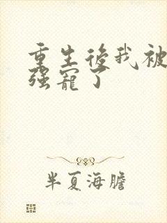 重生后我被师尊强宠了