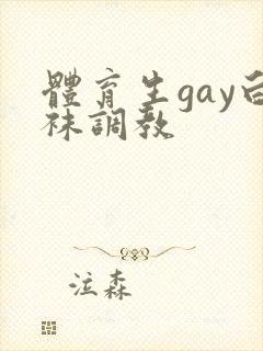 体育生gay白袜调教