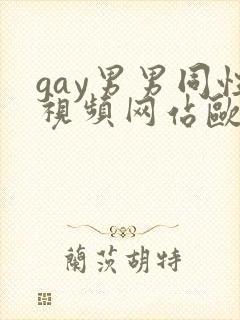 gay男男同性视频网站欧美