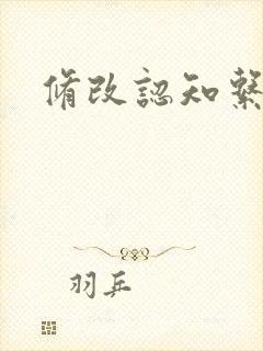 修改认知系统H封面