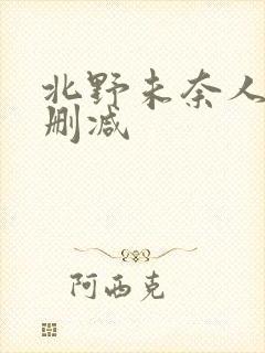 北野未奈人妻无删减