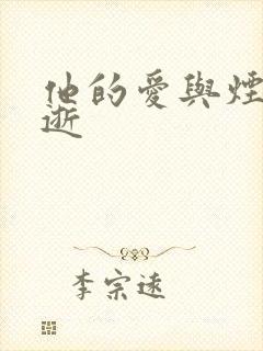 他的爱与烟火同逝