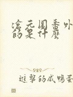 沧元图番外篇讲的是什么