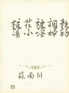 校花被调教成放荡小淫妇的故事