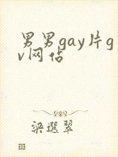 男男gay片gv网站