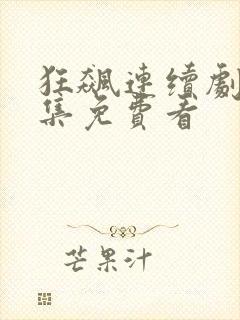 狂飙连续剧38集免费看