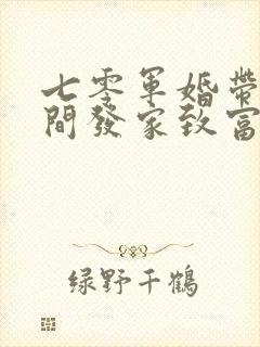 七零军婚带着空间发家致富