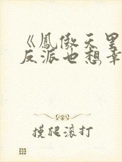 《凤傲天里黄毛反派也想幸福》小说