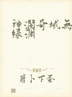 神澜奇域无双珠绿渊