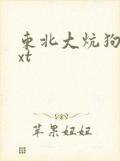 东北大炕狗儿txt