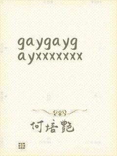 gaygaygayxxxxxxx封面