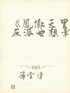 《凤傲天里黄毛反派也想幸福》txt