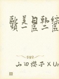 欧美日韩综合视频一区二区