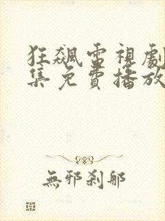 狂飙电视剧36集免费播放