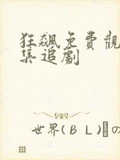 狂飙免费观看全集追剧封面