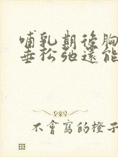 哺乳期后胸部下垂松弛还能恢复吗封面