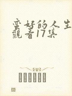 蛮好的人生免费观看17集