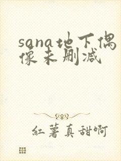 sana地下偶像未删减