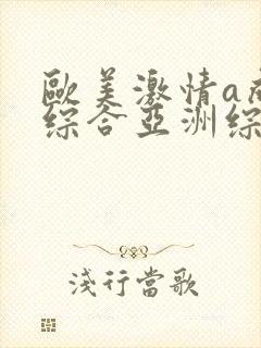 欧美激情a成人综合亚洲综合