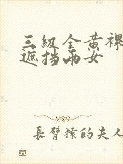 三级全黄裸体无遮挡两女封面
