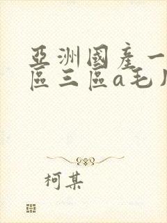 亚洲国产一区二区三区a毛片