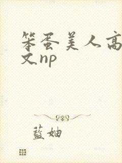 笨蛋美人高辣h文np