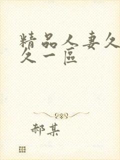 精品人妻久久久久一区