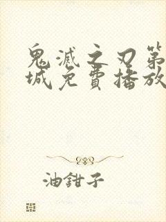 鬼灭之刃第无限城免费播放