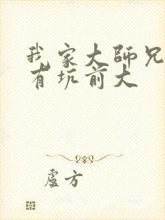 我家大师兄脑子有坑前大封面