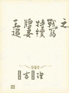 王牌特战之军少追妻续写