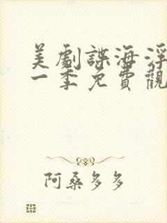美剧谍海浮沉第一季免费观看封面