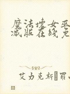 魔法坏女巫未删减版在线免费放封面